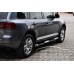 Защита порогов - трубы для Touareg.